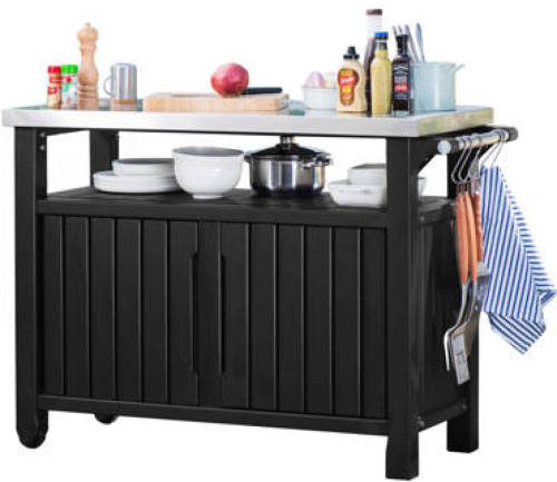 Keter Tuintafel voor BBQ multifunctioneel Unity XL 228934