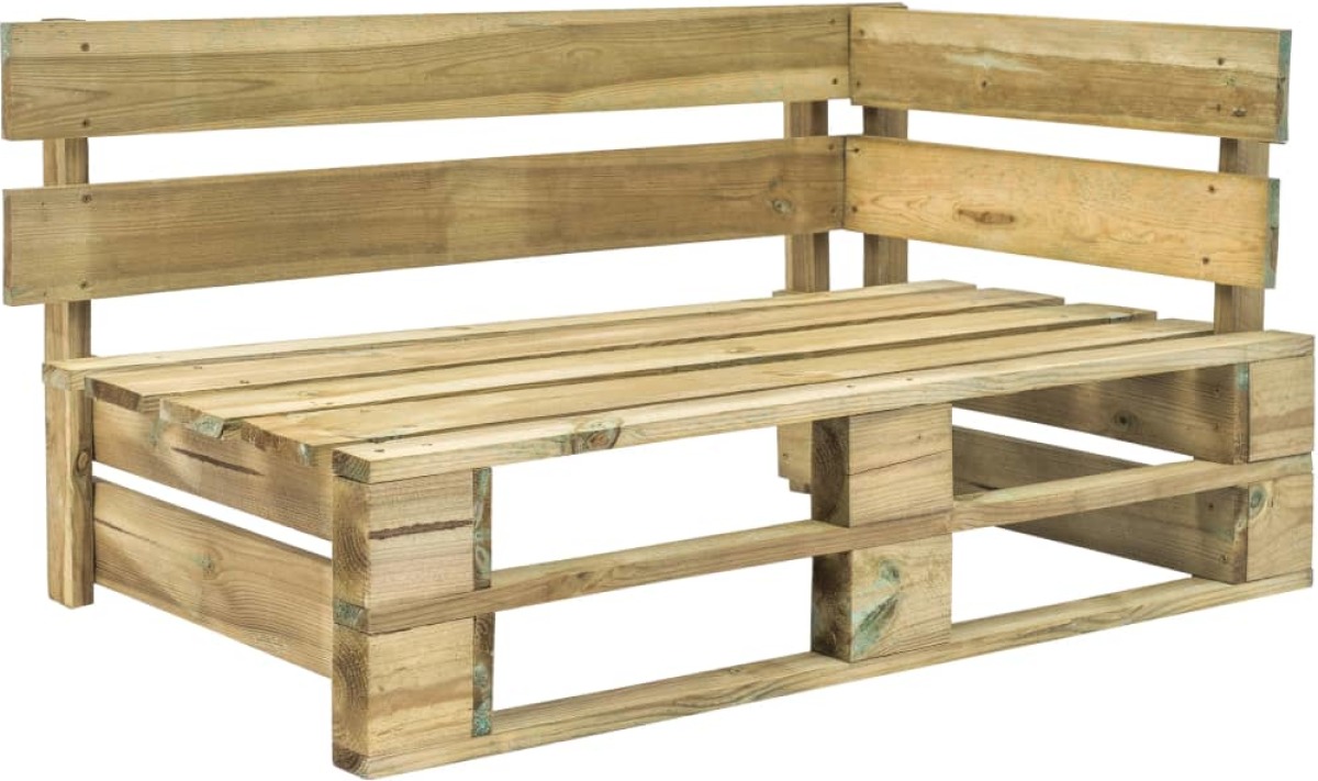 VidaXL Tuinhoekbank pallet hout