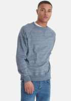 Blend gemêleerde sweater blauw