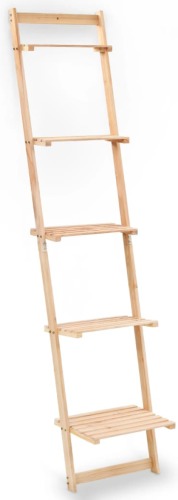 VidaXL Wandrek ladder 41,5x30x176 cm cederhout