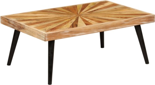 VidaXL Salontafel 90x55x36 cm massief mangohout