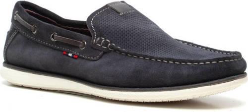 Scapino Van Beers leren instappers rood - Schoenen.nl