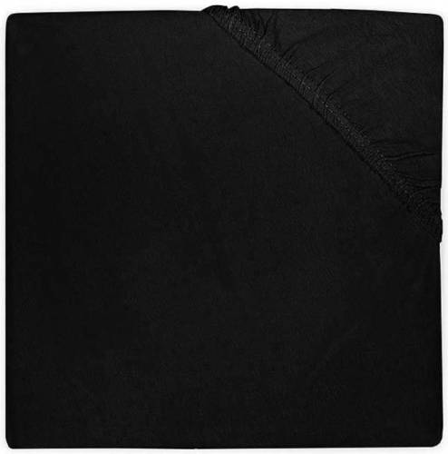 Jollein hoeslaken boxmatras 75x95cm zwart