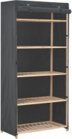 VidaXL Kledingkast 79x40x170 cm stof grijs