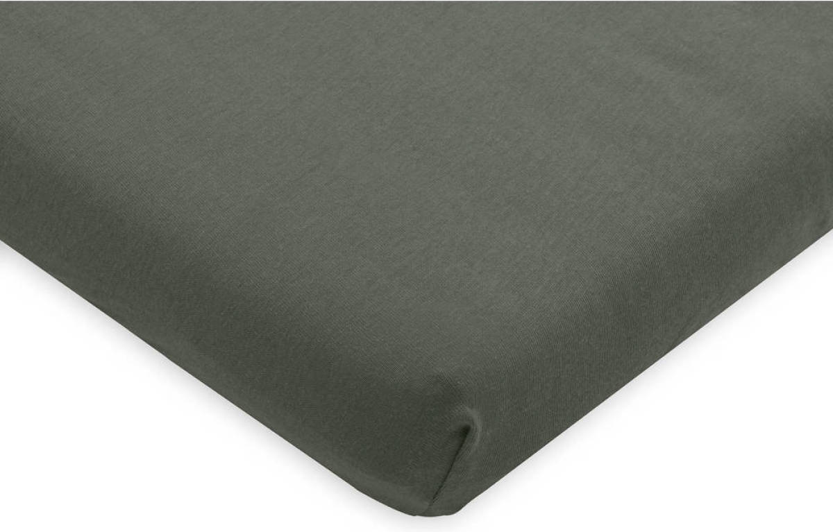 Jollein hoeslaken boxmatras 75x95cm ash green