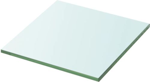 VidaXL Wandschap transparant 20x20 cm glas