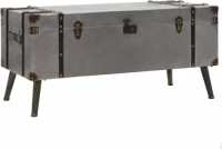 VidaXL Salontafel 102x51x47,5 cm MDF en aluminium