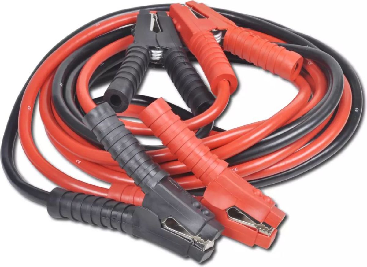 VidaXL 2 st Startkabels 1500 A