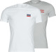Levi's T-shirt (set van 2) wit/blauw
