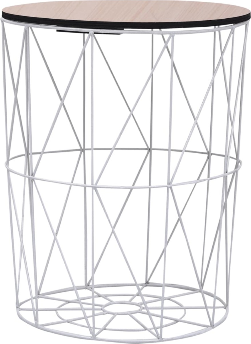 VidaXL Salontafel Ø 47 cm wit