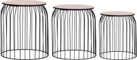 VidaXL Salontafels 3 st zwart