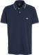 Lee regular fit polo donkerblauw/wit