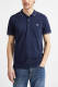 Lee regular fit polo donkerblauw/wit