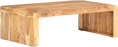 VidaXL Salontafel 110x63x35 cm massief acaciahout