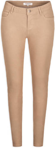 Morgan low waist skinny jeans lichtbruin
