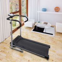 VidaXL Loopband met 3" LCD-scherm elektrisch 100x34 cm 500 W