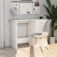 VidaXL Bureau 100x50x76 cm spaanplaat wit