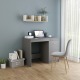 VidaXL Bureau 100x50x76 cm spaanplaat grijs