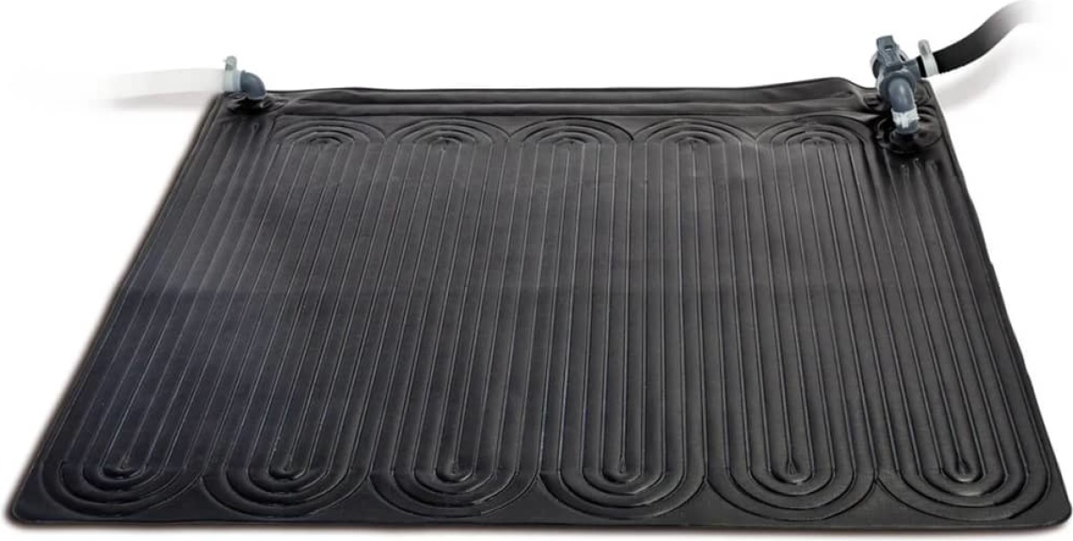 Intex Verwarmingsmat op zonne-energie 1,2X1,2m PVc zwart 28685