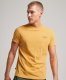 Superdry T-shirt met logo ochre marl