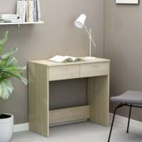 VidaXL Bureau 80x40x75 cm spaanplaat sonoma eikenkleurig