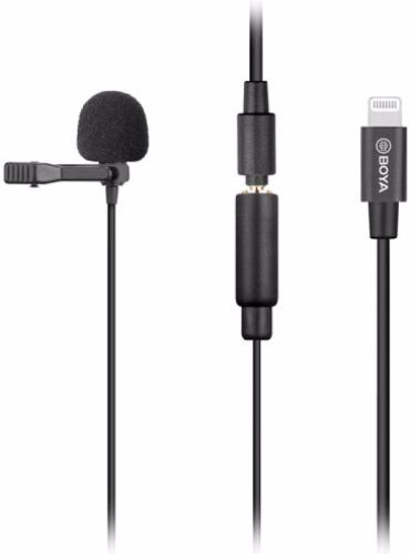 Boya microfoon BY-M2 Lapel 3,5 audiojack/lightning adapter