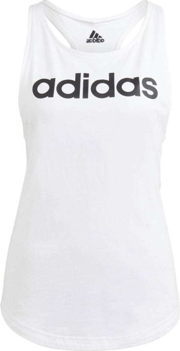 adidas Performance sporttop wit/zwart