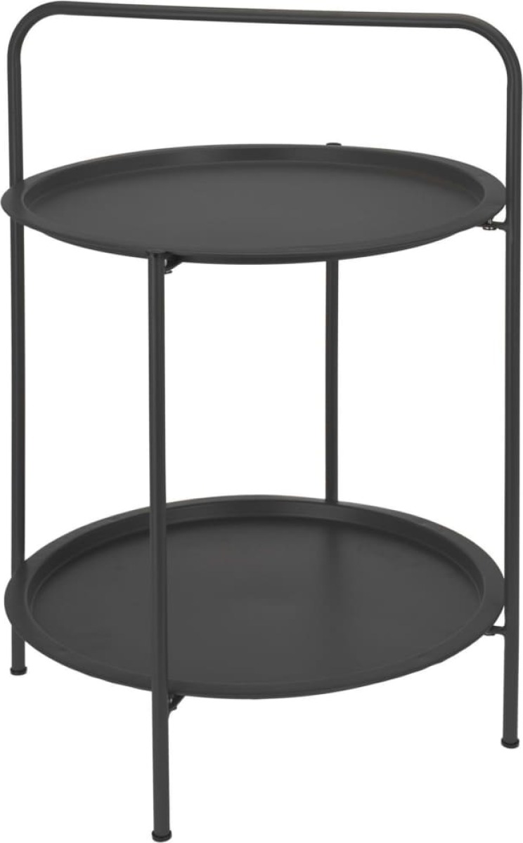 ProGarden Tafel rond 50x66 cm mat donkergrijs