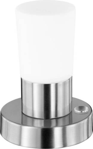 Osram - Led Tafellamp - Trion Crostila - 4w - Warm Wit 3000k - Rond - Mat Nikkel - Aluminium