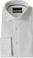 Michaelis slim fit oxford overhemd wit
