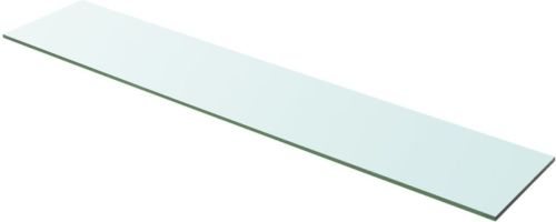 VidaXL Wandschap transparant 100x20 cm glas