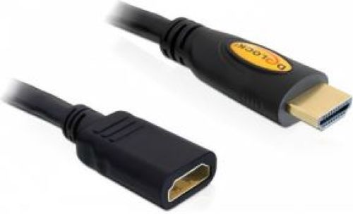 Delock 2m HDMI 2m HDMI HDMI Zwart HDMI kabel