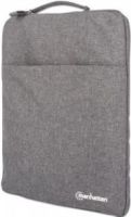 Manhattan Seattle notebooktas 39,6 cm (15.6 ) Opbergmap/sleeve Grijs