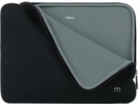 Mobilis Skin notebooktas 35,6 cm (14 ) Opbergmap/sleeve Zwart, Grijs