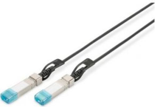 Assmann Electronic DN-81221-01 Glasvezel kabel 1 m SFP+ Zwart