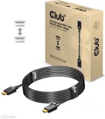 Club 3D CLUB3D CAC-1374 HDMI kabel 4 m HDMI Type A (Standaard) Zwart