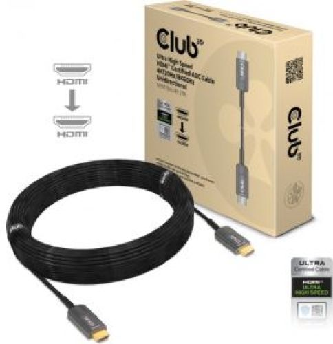 Club 3D CLUB3D CAC-1377 HDMI kabel 15 m HDMI Type A (Standaard) Zwart