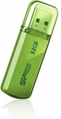 Silicon Power 32GB Helios 101 32GB USB 2.0 Groen USB flash drive