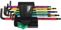 Wera 967/9 TX BO Multicolour 1 Winkelschlüsselsatz.BlackLaser