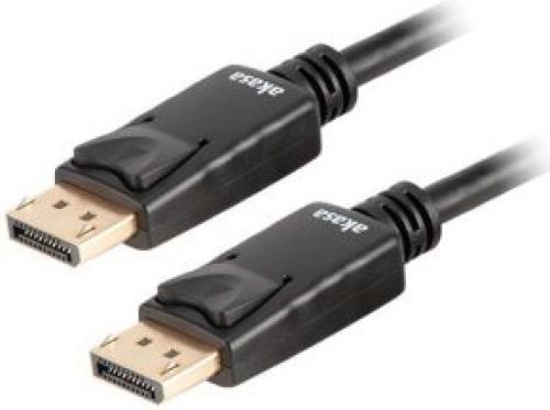 Akasa AK-CBDP21-20BK DisplayPort kabel 2 m Zwart