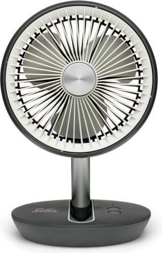 Solis 7586 Charge & Go Fan Statiefventilator Grijs