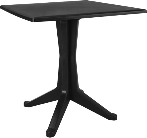 VidaXL Tuintafel 70x70x71,7 cm kunststof antraciet