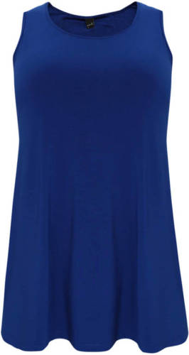 Yoek singlet flare fit DOLCE blauw