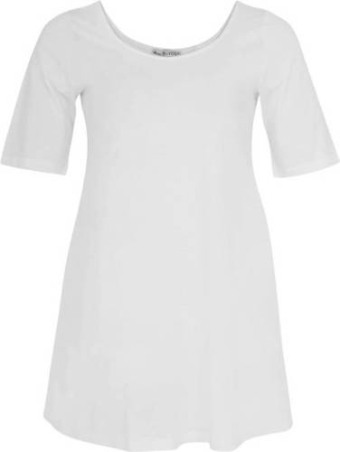 Yoek tuniek COTTON wit