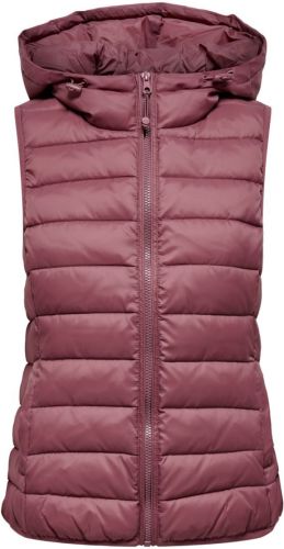 Only Gewatteerd Gilet Dames Rood
