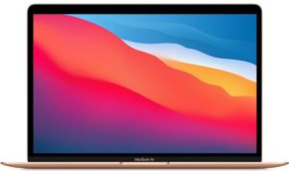 Apple MacBook Air Notebook Goud 33,8 cm (13.3 ) 2560 x 1600 Pixels Apple M 8 GB 256 GB SSD Wi-Fi 6 (