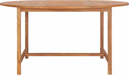 VidaXL Tuintafel 150x76 cm massief teakhout