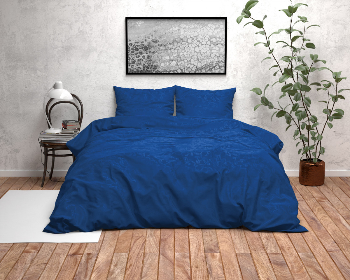 Zensation Gaia - True Blue 2-persoons (200 x 200/220 cm + 2 kussenslopen) Dekbedovertrek