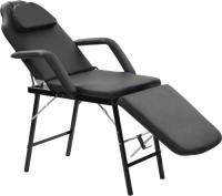 VidaXL Gezichtsbehandelingsstoel 185x78x76 cm kunstleer zwart