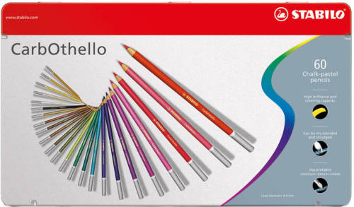 Stabilo CarbOthello metalen etui (60 st.)
